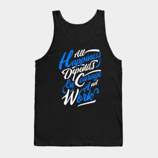 Happiness & Courage Tank Top